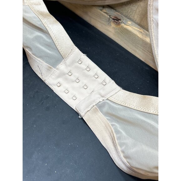 Lot Of 2 Soma 38H Unbelievable Minimizer Bras Beige Nylon/Spandex - Picture 4 of 7